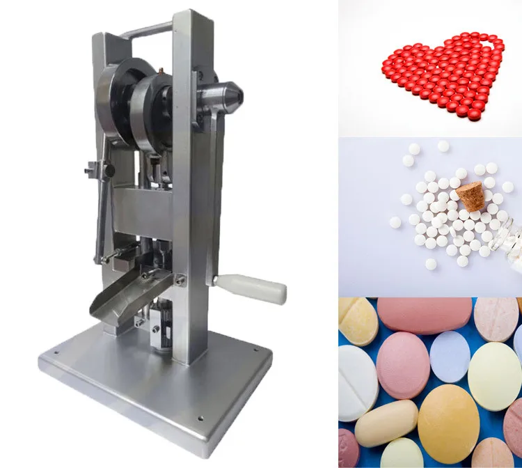 Hand style mini candy pill tablet press making machinein Food Processors from Home Appliances