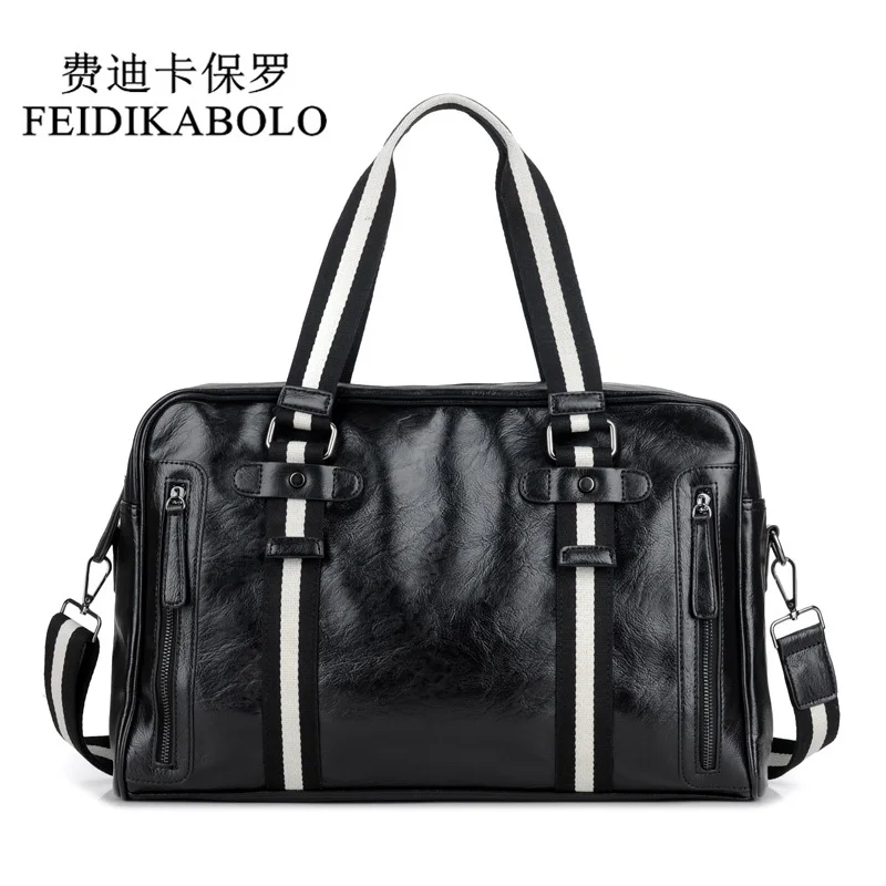 FEIDIKABOLO, кожаная мужская сумка, фирменный дизайн, мужской портфель для ноутбука, деловая сумка, мужские сумки через плечо, сумка-мессенджер, дорожные сумки