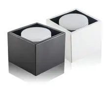 Двойной поверхностного монтажа 15W 30W Светодиодный светильник GX53 потолочные лампы светодиодные точечные светильники 85 V-265 V Светодиодный потолочный светильник