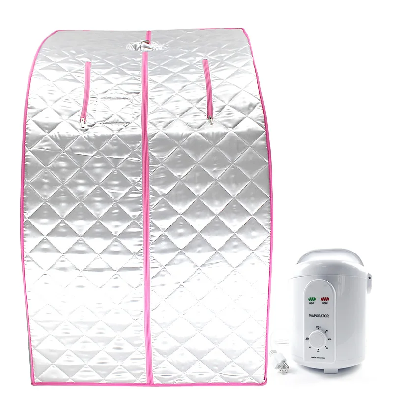 

Portable Steam Sauna Home Sauna Spa STEAM BATH Slimming Household Sauna Box Ease Insomnia Stainless Steel Pipe