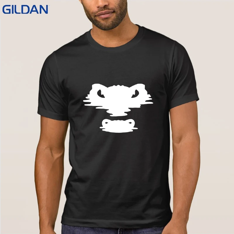 Печатные Gator талисман Футболка короткий рукав Camisa Для мужчин футболка тонкий