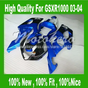 

For K3 SUZUKI GSX-R1000 All Black L325 03-04 GSX R1000 2003 2004 GSXR 1000 GSXR1000 K3 03 04 Full Fairing