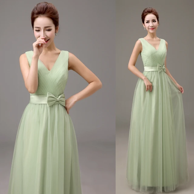 Apple Long Sleeve Bridesmaids Dresses