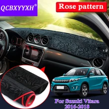 Автомобильный Стайлинг для Suzuki Vitara- RHD& LHD розовый узор коврик на приборную панель защитный интерьер Photophobism противоскользящая накладка тент