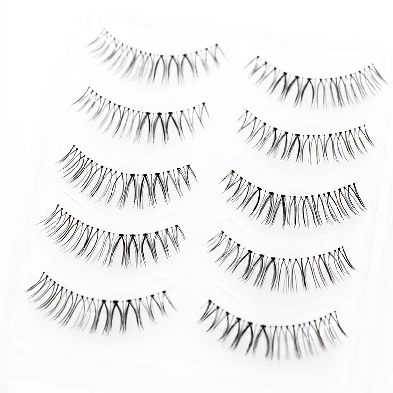 4 combination of 1 student false eyelashes, natural models, eyelashes