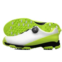 Golf Shoes Men Pgm Waterproof Sports Shoes Knobs Buckle Shoes Mesh Lining Breathable Anti-slip Sneakers for Male