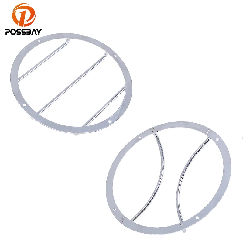 

POSSBAY 6.5" 8" 10" 12" Car Audio Subwoofer Speaker Grille Cover Grille Auto Interior Decoration Audio Speaker Cover Circle Ring