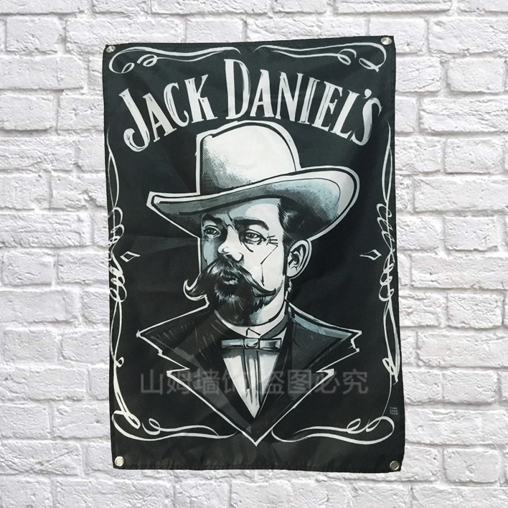JACK DANIEL'S винный пивной постер свитки бар кафе домашний декор баннеры подвесное