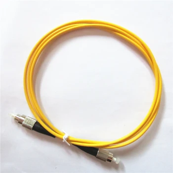 

Factory direct sale Telecom Grade quality Fiber Optic Patch Cable 1M FC/UPC to FC/UPC Simplex OS1 Single Mode PVC (OFNR) 3.0mm