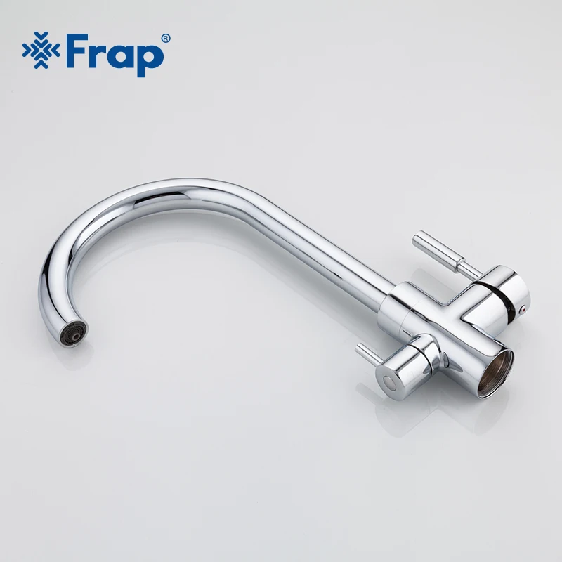  Frap chrome Kitchen sink Faucet 360 Degree Rotation with Water Purification Features three ways hot - 32868071337