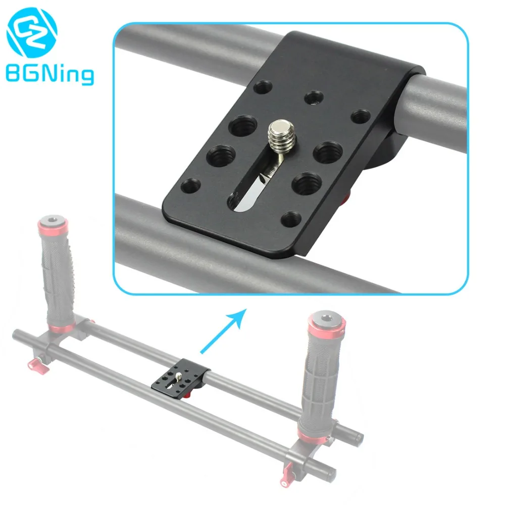 

Universal 1/4 Porous Holder Clamp Mount Adapter for 15mm Rod Rail Follow Focus Rig DSLR 5D2 GH2 Camera Stabilizer Photography