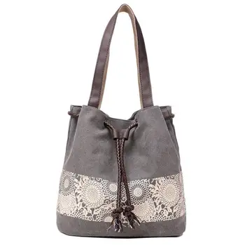 

bag again bag 020717 new hot sale female canvas bucket bag