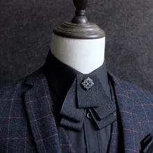 HISUMA дизайн с бабочкой в британском стиле Для мужчин Для женщин для свадебного банкета, вечеринки, рубашка с галстуком-бабочкой Новинка джентльмен подарок галстуки-бабочки аксессуары