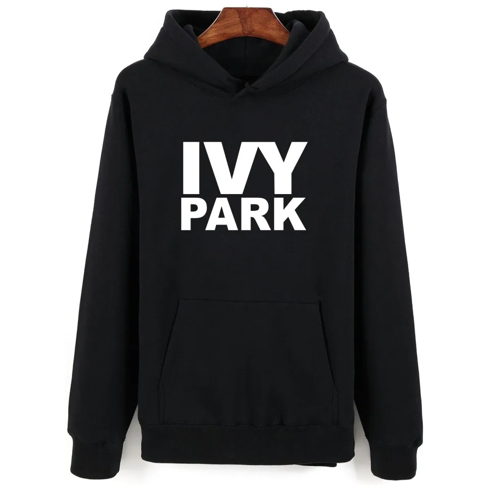 

Beyonce IVY Park Fashion Theme Winter Women Hoodies Sweatshirts Set Sleeve Letters Sweatshirt Lady Hoodies Black Casual Clothes