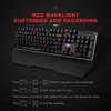 HAVIT Mechanical Keyboard 87/104 keys Blue or Red Switch Gaming Keyboards for Tablet Desktop Russian/US sticker ► Photo 3/6