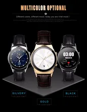 2016 neue Runde Smart Uhr LW03 Bluetooth 4,0 Smartwatch mit Wif Verbindung für Android und IOS Smartphone PK K18 inwatch DM88