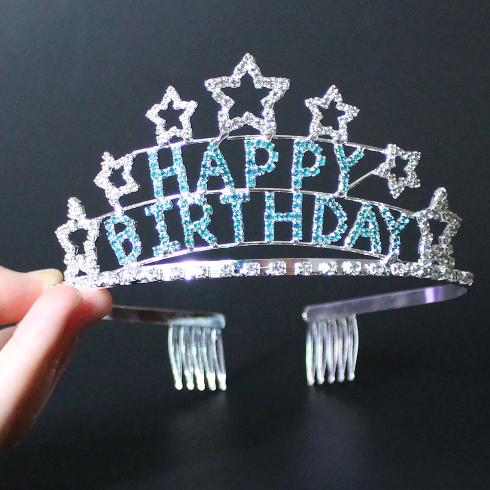 Online Get Cheap Happy Birthday Tiara Aliexpress Alibaba Group