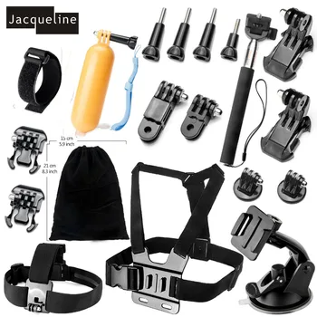 

Jacqueline for Accessories Kit for Gopro HD hero 4 Session hero 5 4 3+ 3 for SJCAM sj4000 sj5000 sj6000 sj7000 for eken h9r h9/