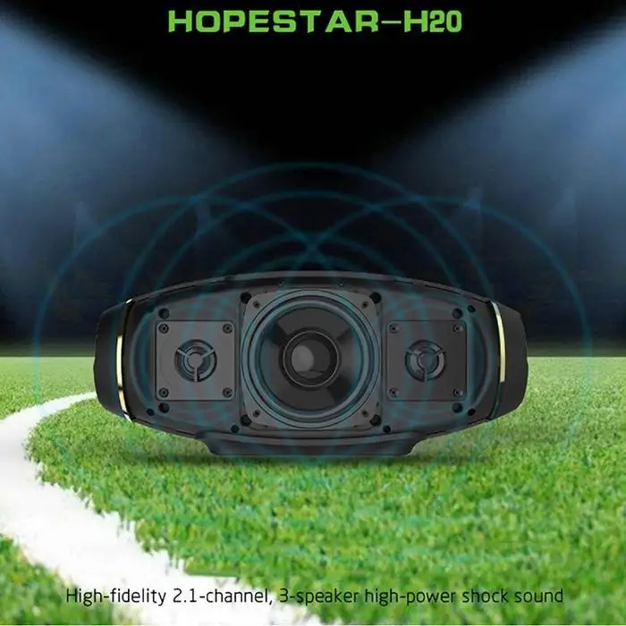 H20 портативный Водонепроницаемый Bluetooth динамик с power Bank аудио бас динамик s