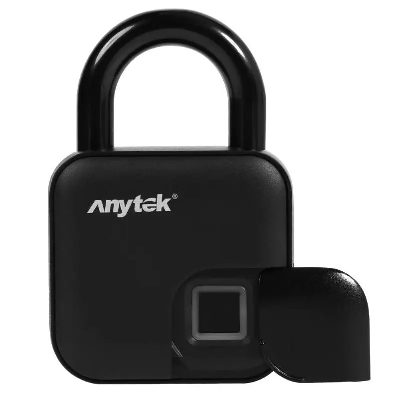 Anytek L3 смарт замок без ключа отпечатков пальцев USB Перезаряжаемый Противоугонный