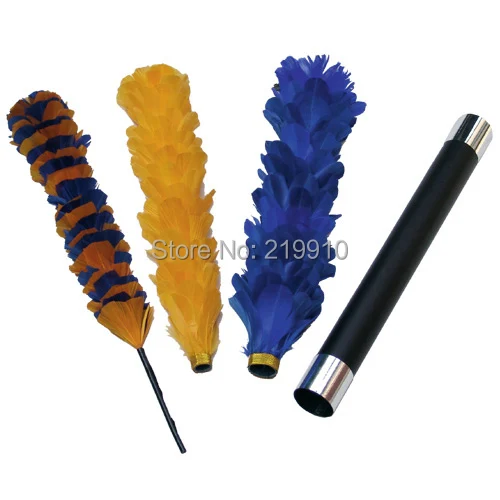 

Free shipping Color Changing Feather Stick / Lilly Feather Sticks - Stage Magic