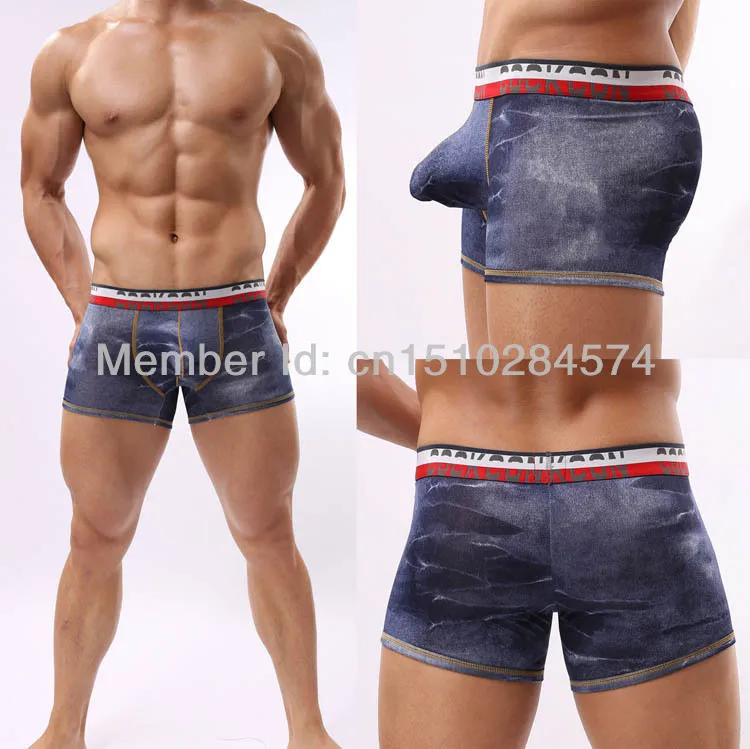 Jeans Cowboy Men's underwear Boxers 
