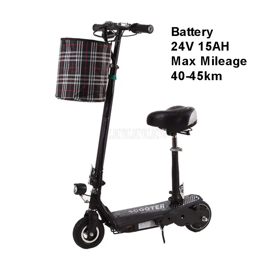 350W Two-wheel Smart Foldable Electric Scooter Kick Scooter Mini Electric Bicycle Skateboard Max 25KM/H 24V 15AH Mileage 40-45km 350W Two-wheel Smart Foldable Electric Scooter Kick Scooter Mini Electric Bicycle Skateboard Max 25KM/H 24V 15AH Mileage 40-45km