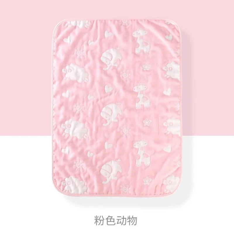 

Baby Diaper Mat sNappy changing mat Newborn baby toddler Crib Crib gauze pad waterproof Cotton Printing 100*56cm BHS003