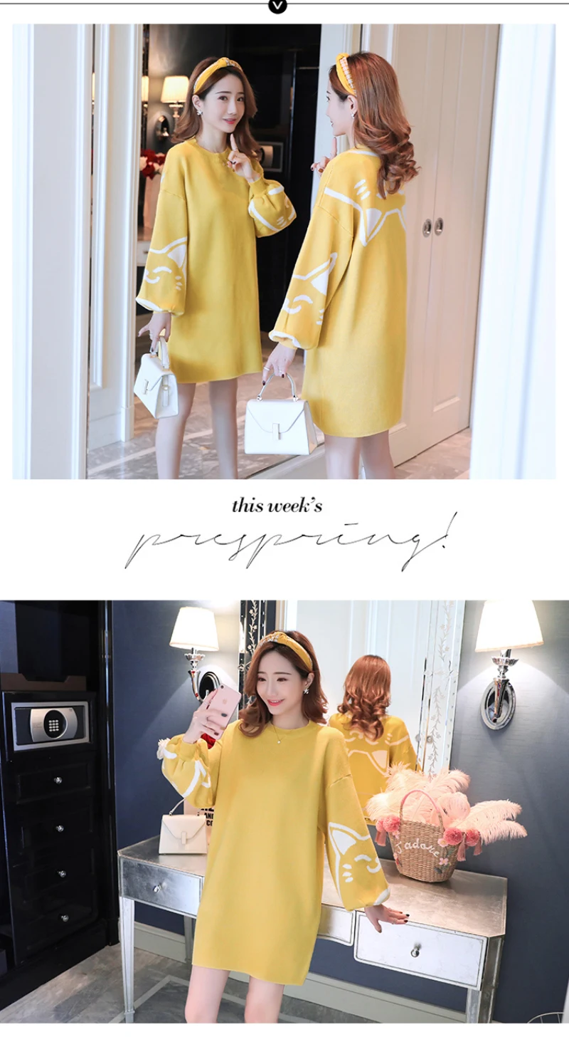 nursing knit dress (2)