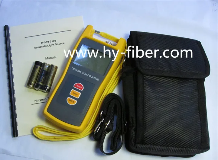 

Fiber Optical Light Source for Telecommunication 1310nm/1550nm