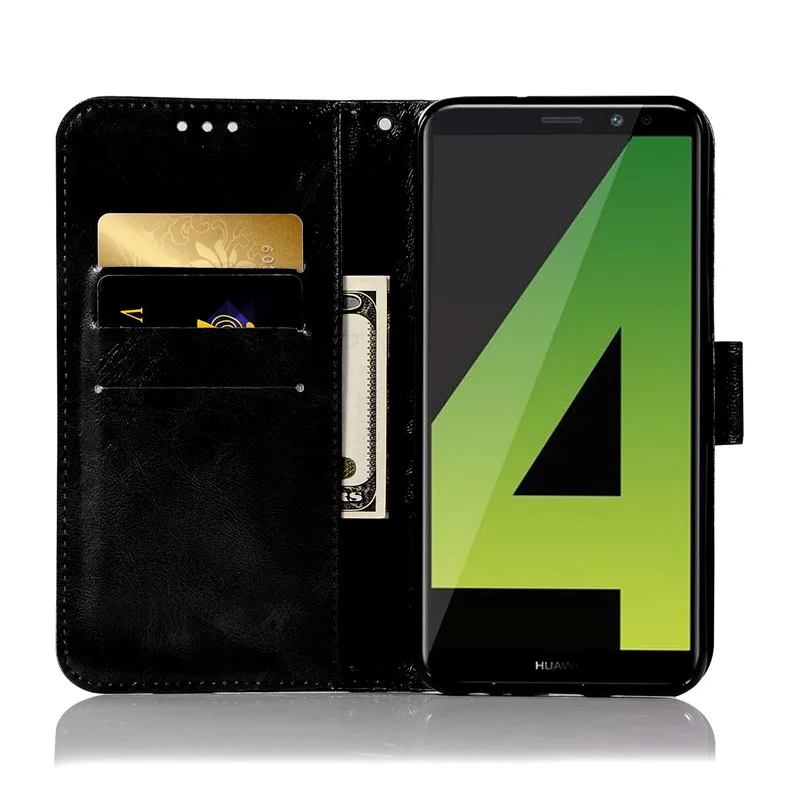 For Huawei Mate 10 Lite Case 5.9 inch Wallet PU Leather Back Cover Phone Case For Huawei Mate 10 Lite Mate10 Mate10Lite Case Bag (1)