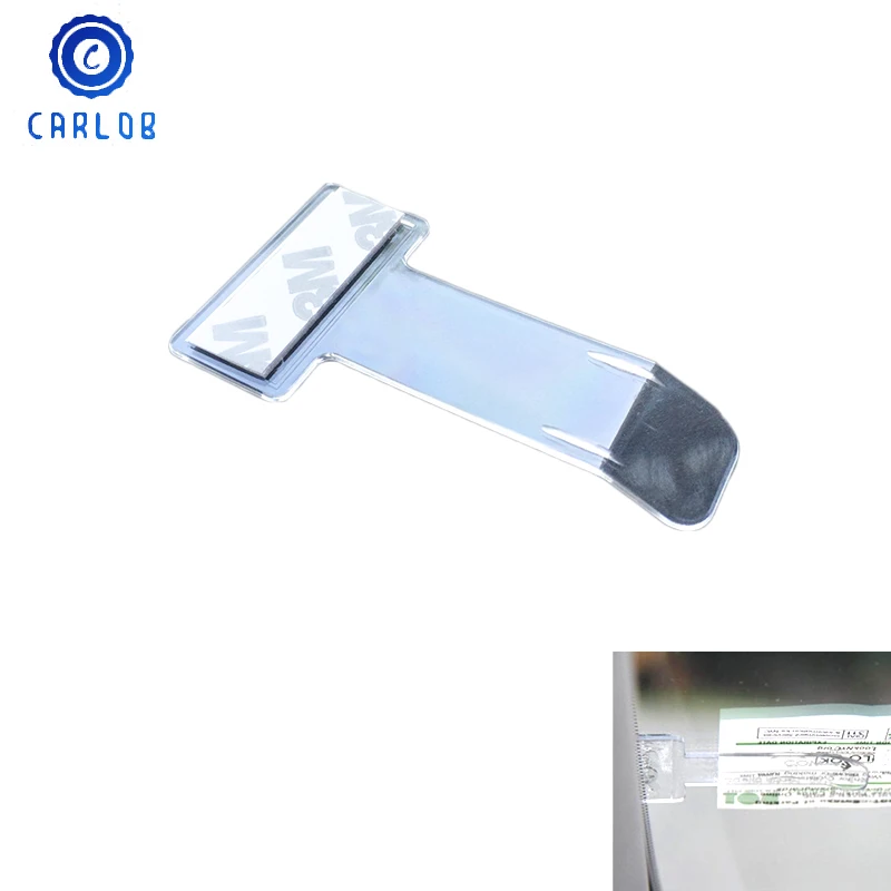 

CARLOB Car Styling Accessories Parking Ticket Clip Automotive Internal Organizer Windshield Bill Card Holder Fastener Sticker