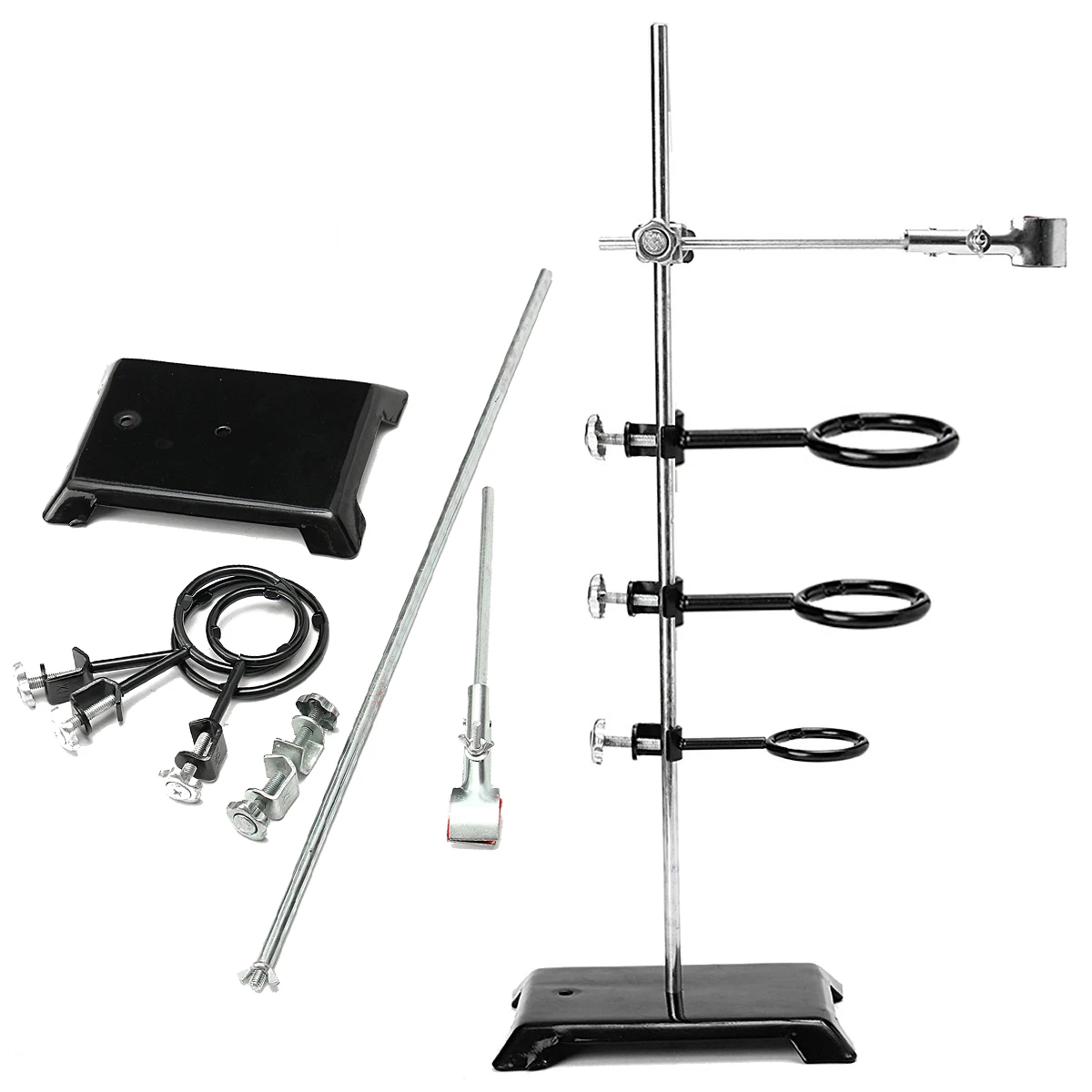 Newest Lab Stands Support and Laboratory Clamp Lab Clips Flask Clamp Condenser Holder 61cm Clamp Stands School Lab Supplies Newest Lab Stands Support and Laboratory Clamp Lab Clips Flask Clamp Condenser Holder 61cm Clamp Stands School Lab Supplies