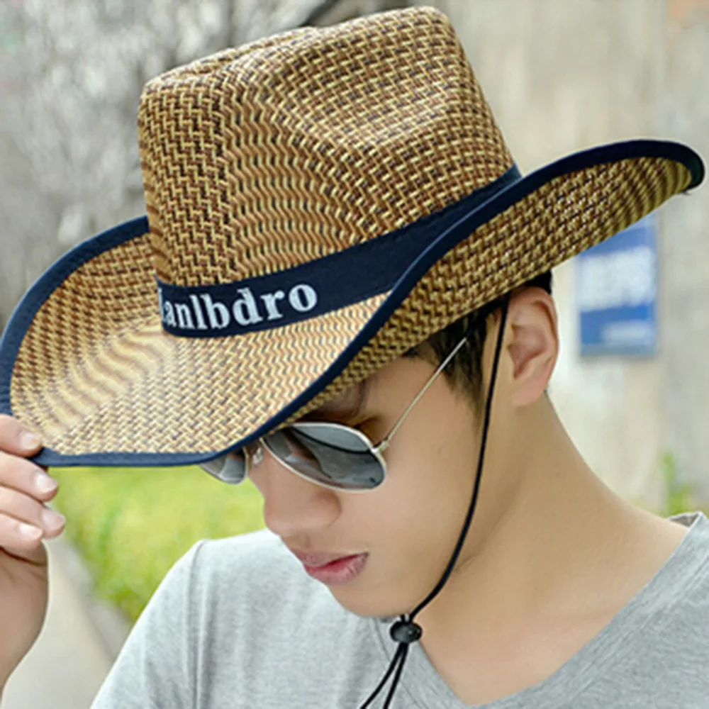 NEW Trendy Men HAT Visor SUN Shade Beach Hat Large Brim Fishing