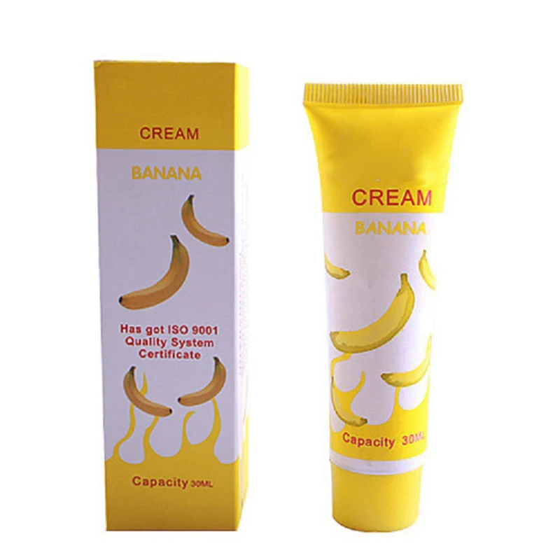 30ML Edible Lubricant Banana Taste Safer Sex Lubricating Oil Body