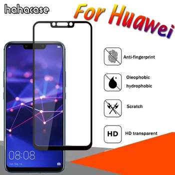 

100pcs Printing Hard Edge Screen Proetcor Tempered Glass For Huawei Mate 20 10 Pro 20X Y9 Y5 2019 Nova 5i HD Explosion-proof