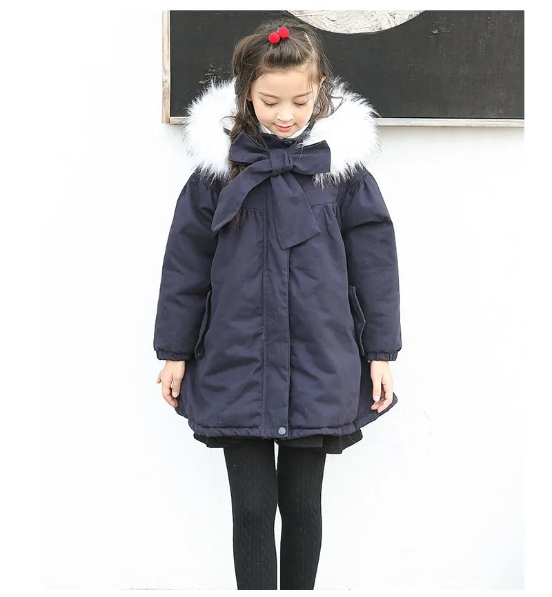 fur hooded loose kids winter coats for girls warm cotton padded clothes children fleece outerwear & coat baby big girl clothing  5 6 7 8 9 10 11 12 13 14 15 16 17 years little teenage girl thick winter jacket for kids winter coat (12)