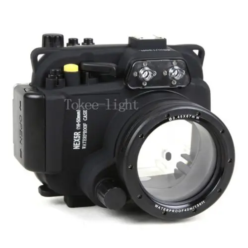 

Waterproof Underwater Housing Camera Housing Case for Sony NEX5R nex-5R 18-55MM Lens