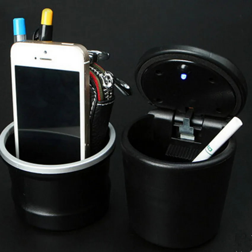 car Ash Tray Ashtray Storage Cup With LED FOR seat leon Alhambra lada niva kalina priora