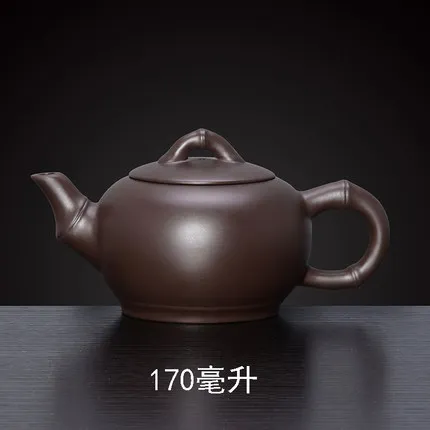 Настоящий Цзы Ша чайник большой емкости кунг-фу Чайник Камень ковш Xi Shi чайник ручной работы специальный - Цвет: 06 Style
