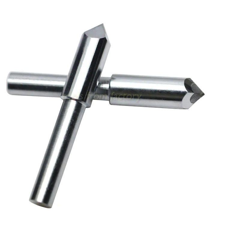 

1pc cnc engraving bits four face diamond cutter, stone carving tools