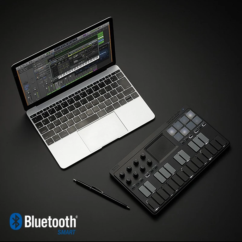 Korg nanoKONTROL Studio/nanoKEY Studio Управление клавиатурой Лер Bluetooth/USB MIDI поверхность управления с 8 фейдерами и переключателями с подсветкой