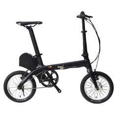 SAVA электрический велосипед складной электровелосипед 36 В 200 Вт ebike ультра-легкий e велосипед 14 мини велосипед складной электровелосипед bicicleta electrica - Цвет: black