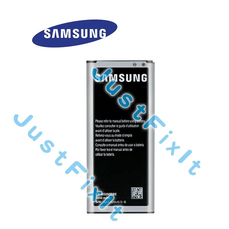 Оригинальный EB-BG850BBE Батарея для samsung Galaxy Alpha G850 G8508S G850Y G850K G8509V G850A G850F G850W G850S NFC 1860