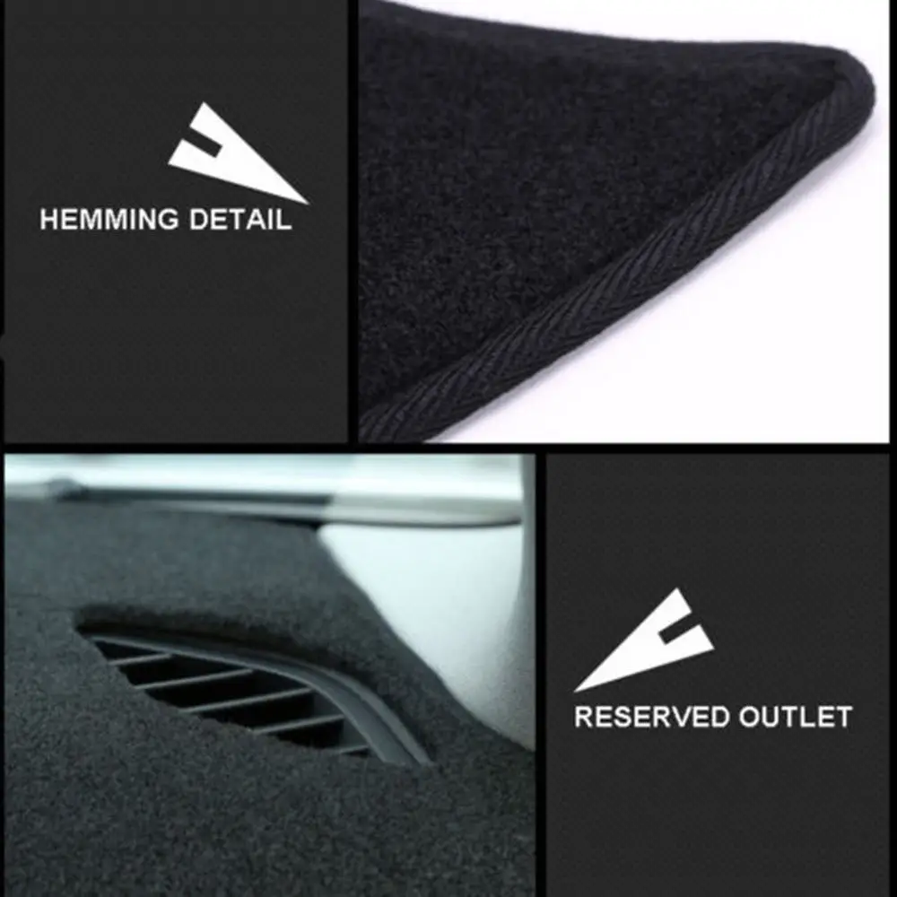 Для Honda HRV HR-V Vezel- коврик для приборной панели коврик для интерьера солнцезащитный коврик для автомобиля аксессуары для укладки