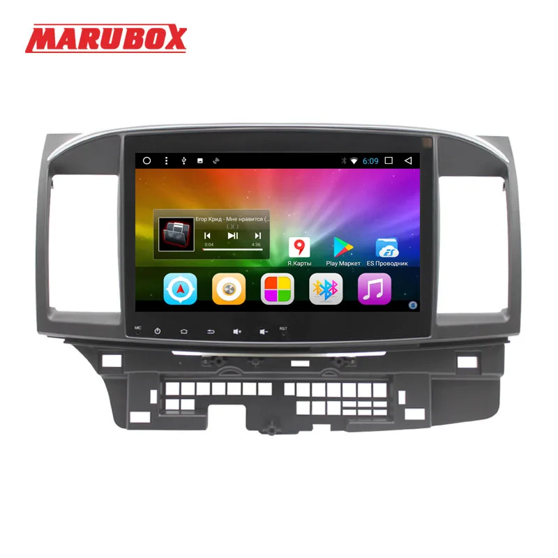 Автомобильный мультимедийный плеер MARUBOX 10A716DT8 для Mitsubishi lancer 8 ядер Android 1 DVD GPS радио