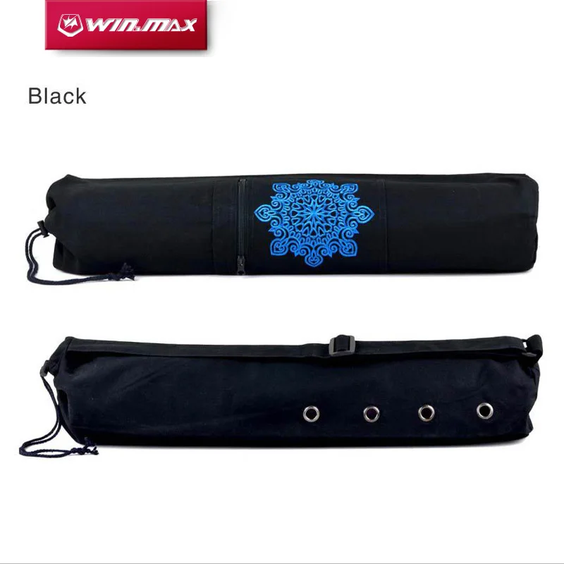 WIN.MAX 68x15 cm plátěný popruh cvičení fitness Fitness Pilates jóga mat taška Carrier batoh pro méně než 6 mm tlustý jóga Mat