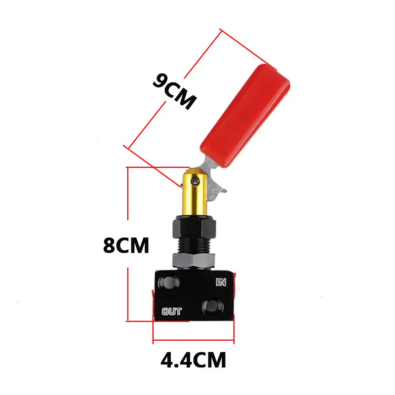 RASTP-Aluminum Adjustable Proportion Brake Proportion Valve Brake Bias Adjuster Racing-Lever Type RS-HB012 brake proportion valve