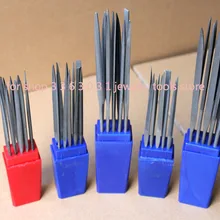 Набор прецизионных напильников для резьбы по дереву, 140 мм-200 мм, 10 шт., ювелирные инструменты