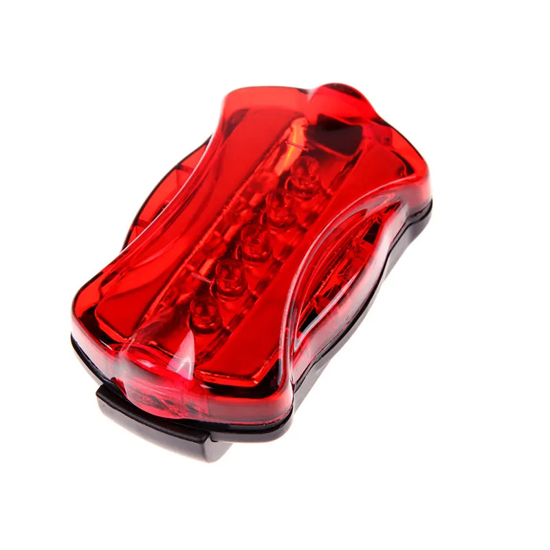 Excellent HOT Ultra Bright Road Mountain Bikes Butterfly Tail FlashLight Taillight Safety Warning Bicycle Rear Light Lamp Drop Shipping 2